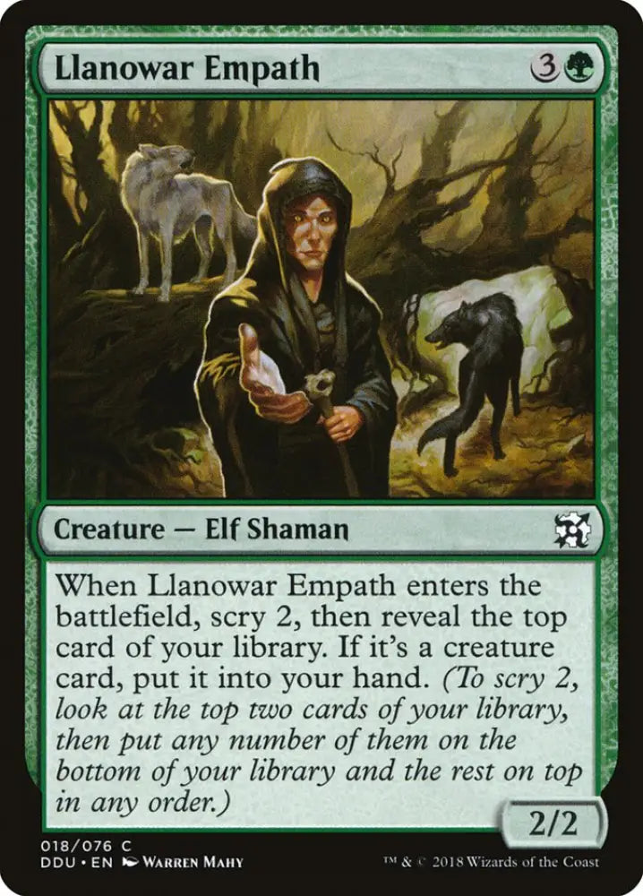 Llanowar Empath [Duel Decks: Elves vs. Inventors] - MTG Single