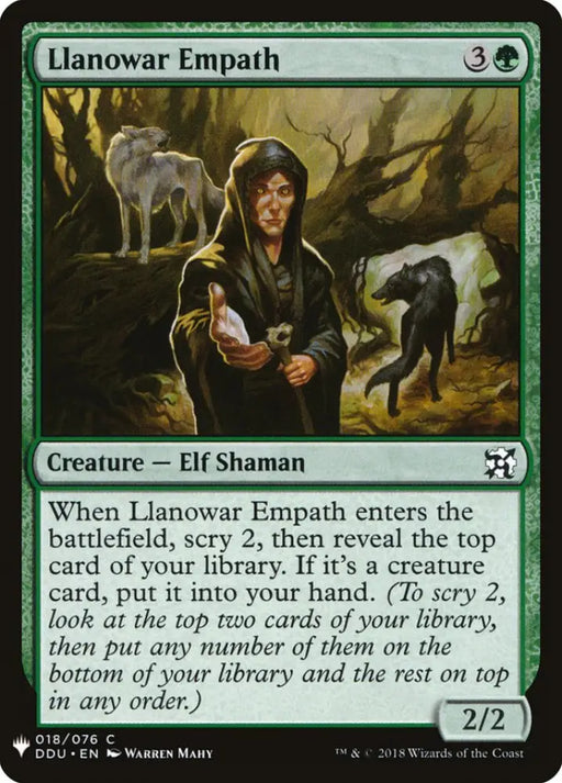 Llanowar Empath [Mystery Booster] - MTG Single