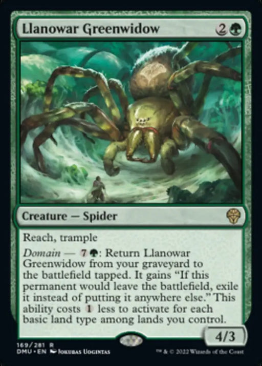 Llanowar Greenwidow [Dominaria United] - MTG Single