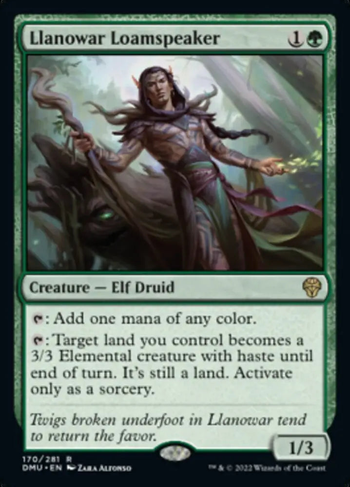 Llanowar Loamspeaker [Dominaria United] - MTG Single