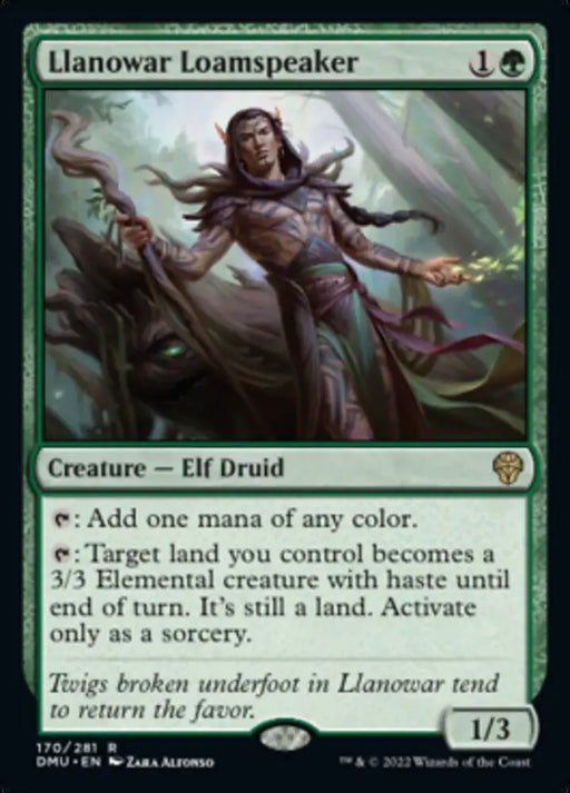 Llanowar Loamspeaker [Dominaria United] - MTG Single