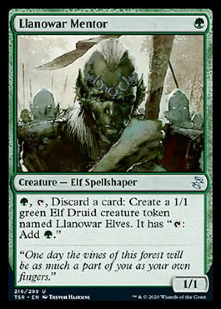 Llanowar Mentor [Time Spiral Remastered] - MTG Single
