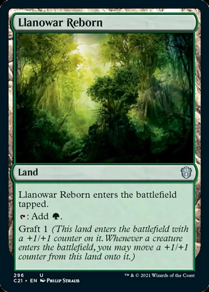 Llanowar Reborn [Commander 2021] - MTG Single