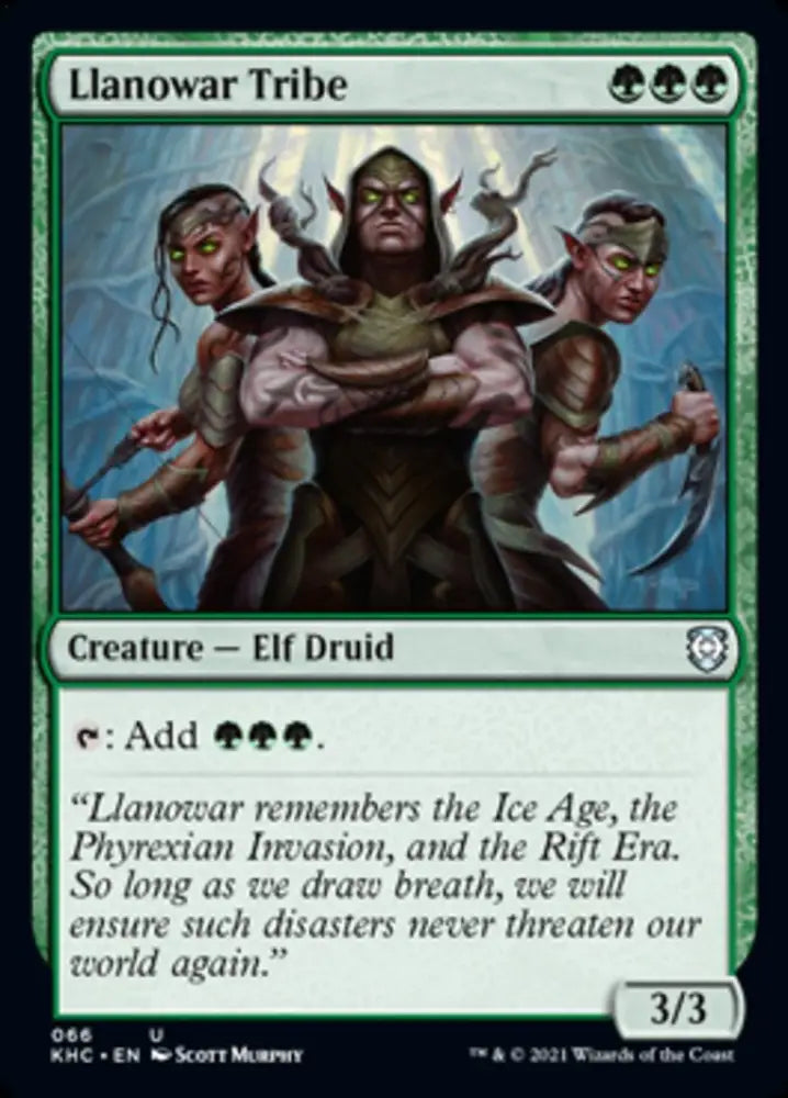 Llanowar Tribe [Kaldheim Commander] - MTG Single