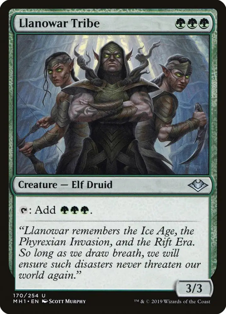 Llanowar Tribe [Modern Horizons] - MTG Single
