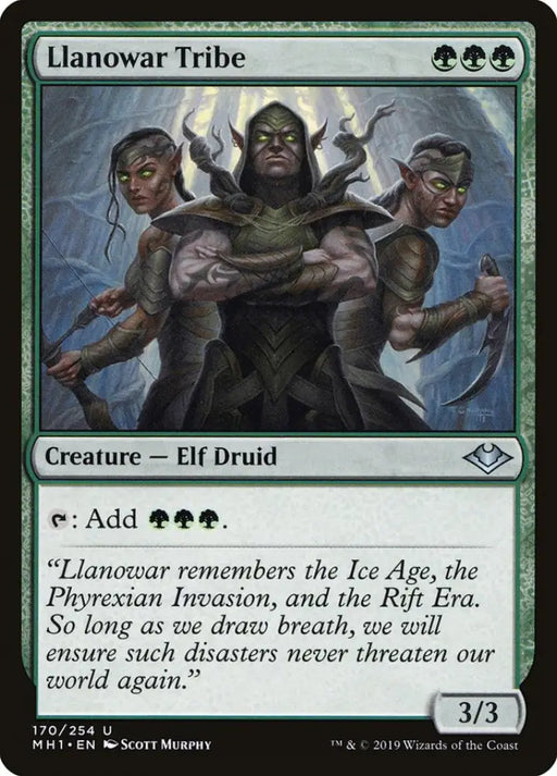 Llanowar Tribe [Modern Horizons] - MTG Single