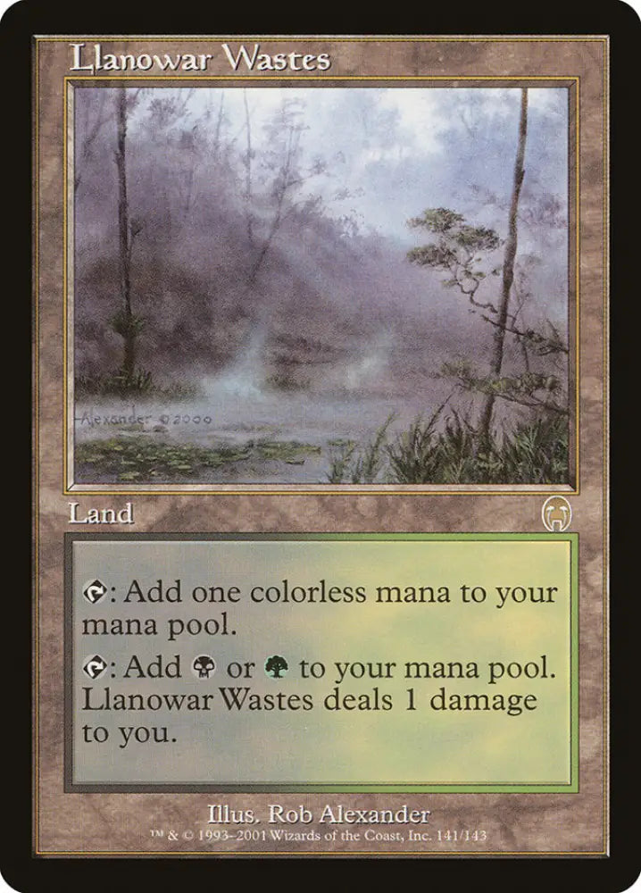 Llanowar Wastes [Apocalypse] - MTG Single