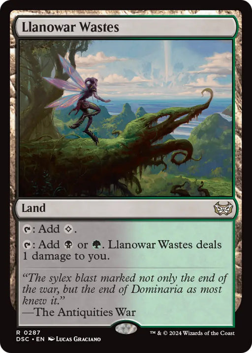 Llanowar Wastes [Duskmourn: House of Horror Commander] - MTG Single