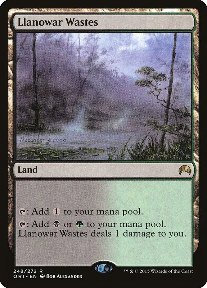 Llanowar Wastes [Magic Origins] - MTG Single