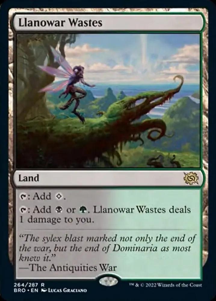 Llanowar Wastes [The Brothers’ War] - MTG Single