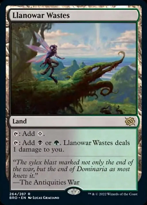 Llanowar Wastes [The Brothers’ War] - MTG Single