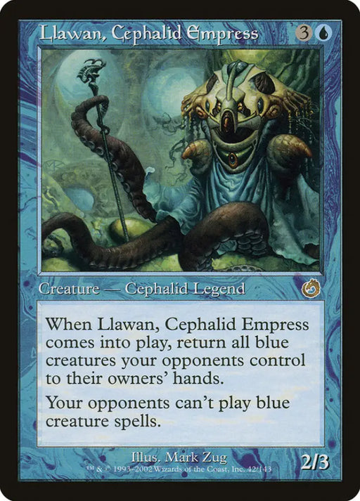 Llawan Cephalid Empress [Torment] - MTG Single