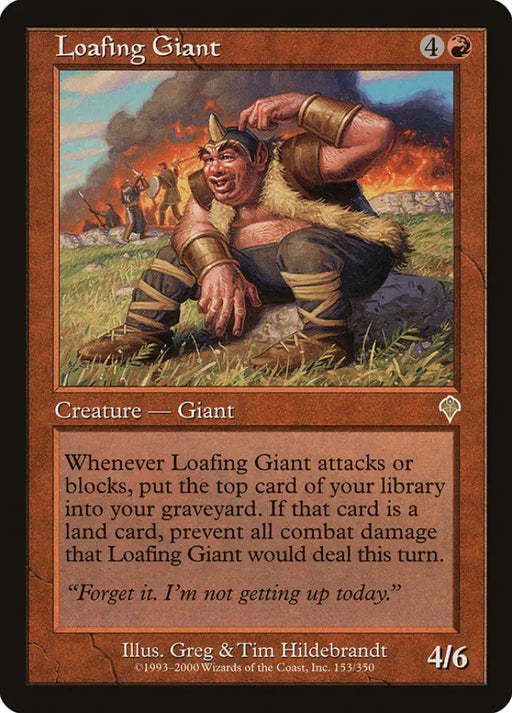Loafing Giant [Invasion] - MTG Single