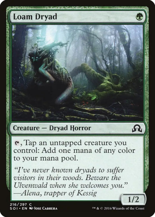 Loam Dryad [Shadows over Innistrad] - MTG Single