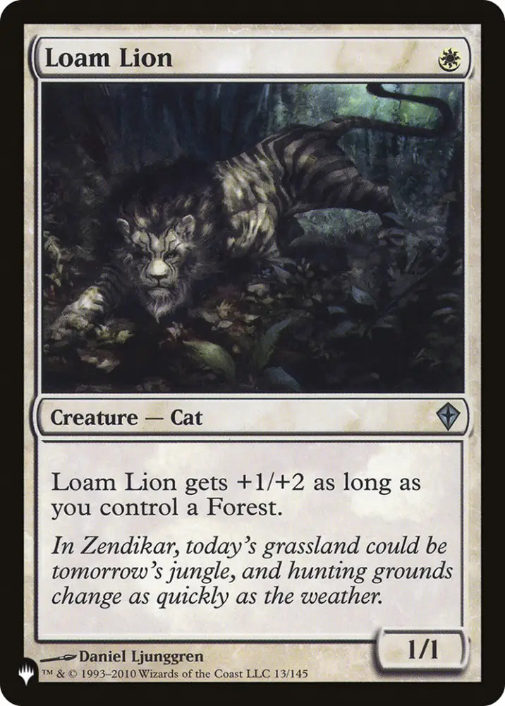 Loam Lion [The List] - MTG Single