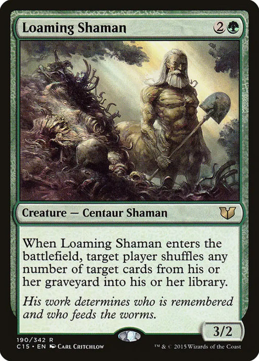 Loaming Shaman [Commander 2015] - MTG Single