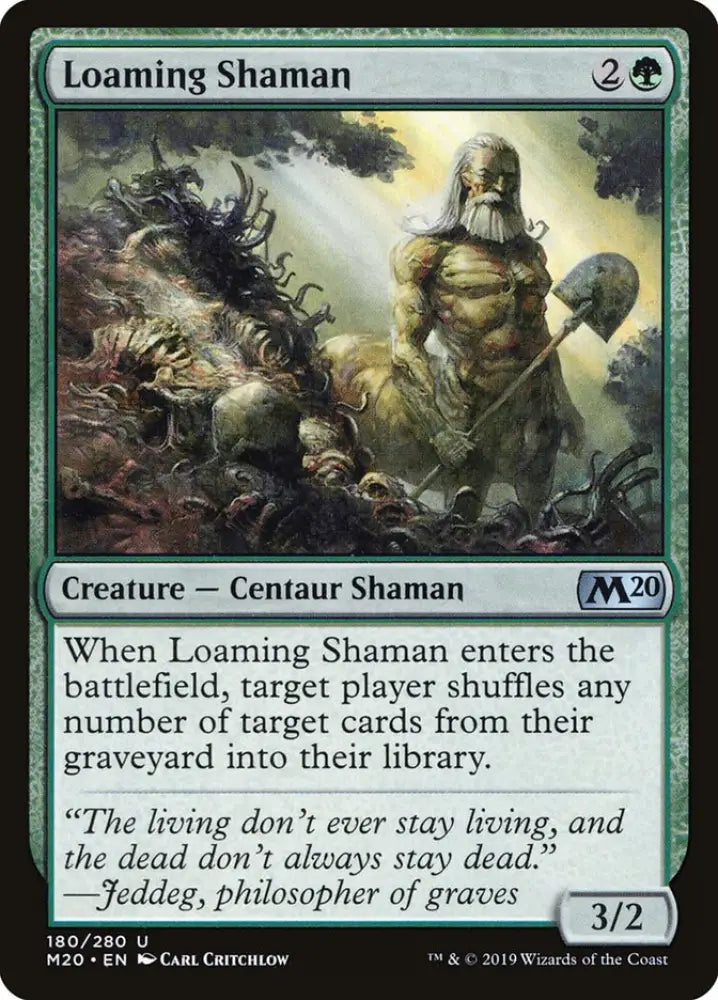 Loaming Shaman [Core Set 2020] - MTG Single
