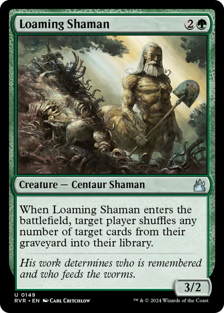 Loaming Shaman [Ravnica Remastered] - MTG Single