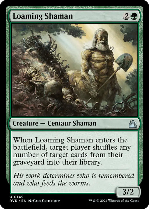 Loaming Shaman [Ravnica Remastered] - MTG Single