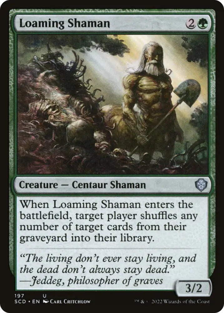 Loaming Shaman [Starter Commander Decks] - MTG Single