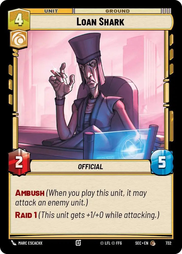 Loan Shark (Foil) (732) [Secrets of Power]