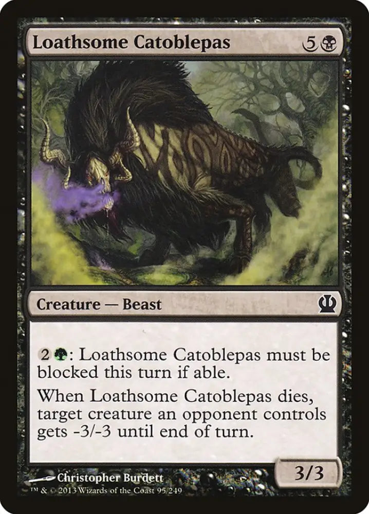 Loathsome Catoblepas [Theros] - MTG Single
