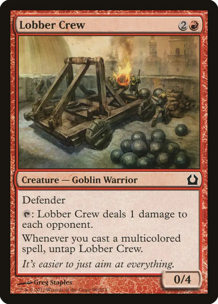 Lobber Crew [Return to Ravnica] - MTG Single