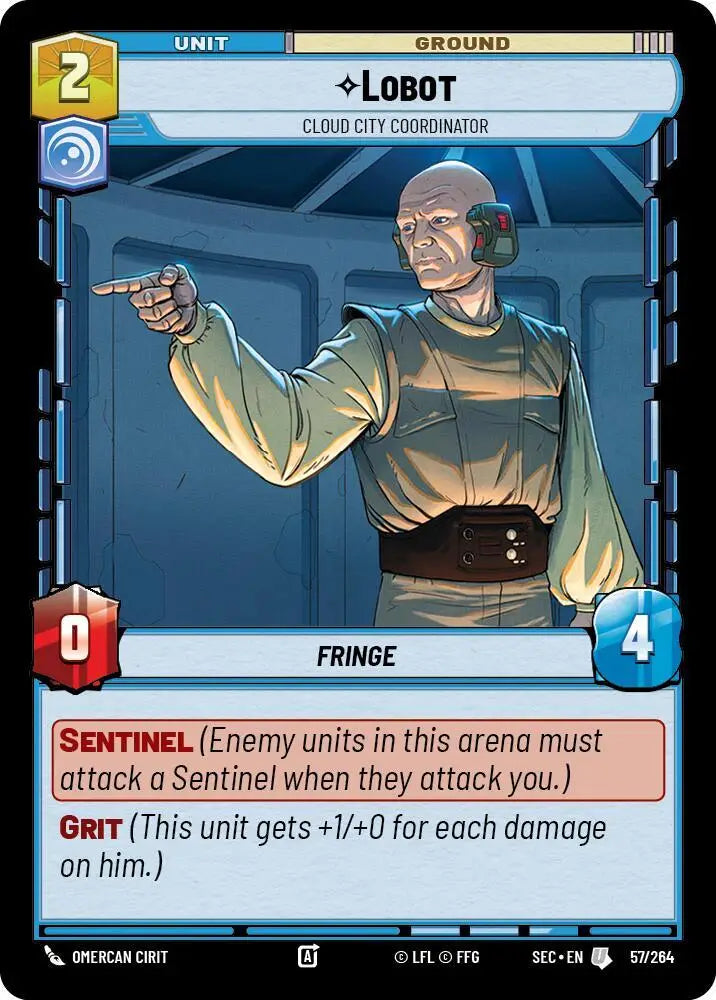 Lobot - Cloud City Coordinator (57/264) [Secrets of Power]