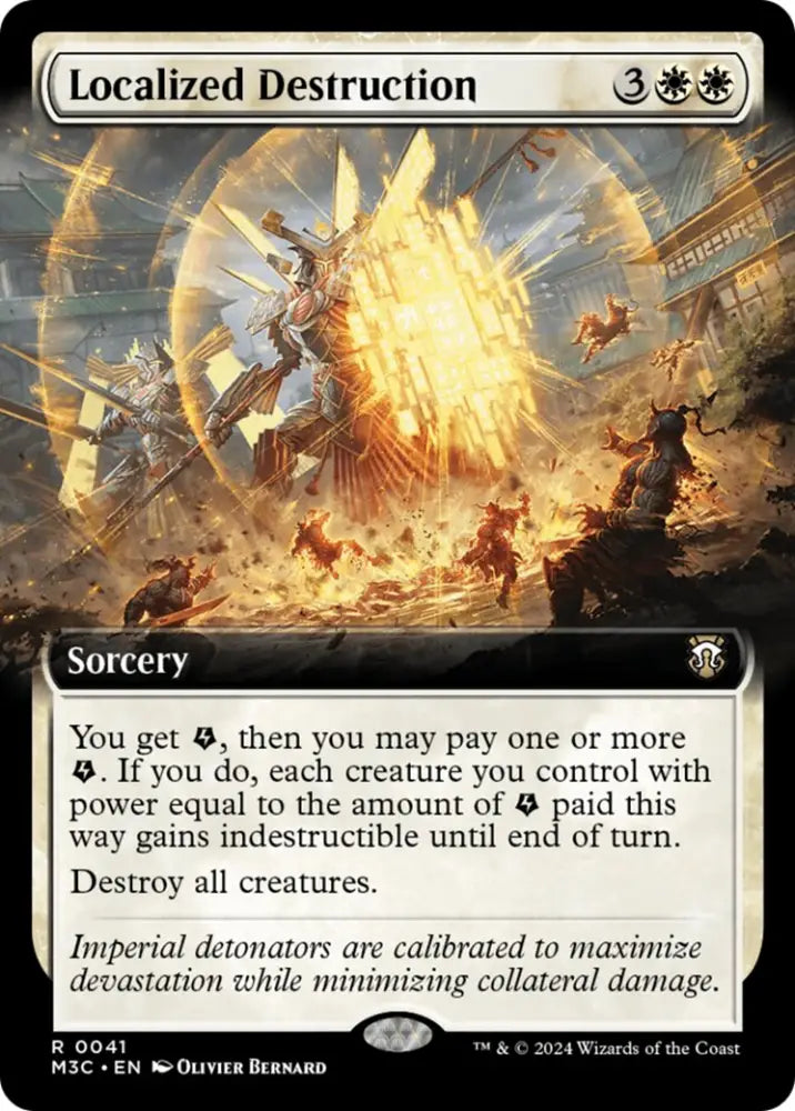Localized Destruction (Extended Art) [Modern Horizons 3 Commander] - MTG Single