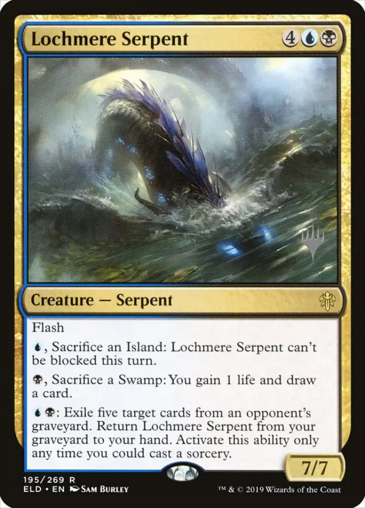 Lochmere Serpent (Promo Pack) [Throne of Eldraine Promos] - MTG Single