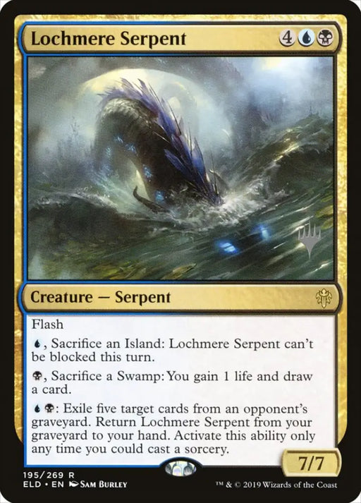 Lochmere Serpent (Promo Pack) [Throne of Eldraine Promos] - MTG Single