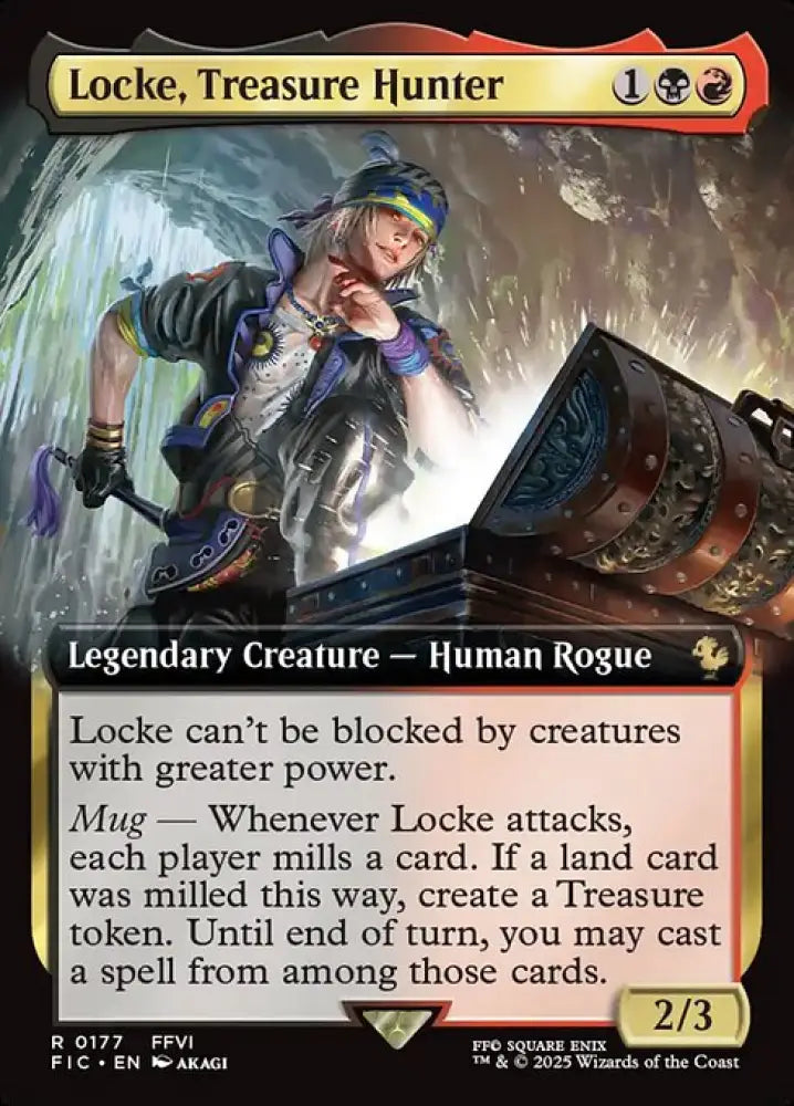 Locke, Treasure Hunter (177) [Final Fantasy Commander]