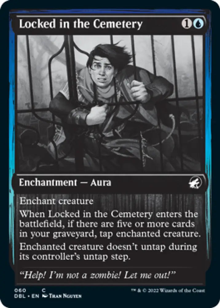 Locked in the Cemetery [Innistrad: Double Feature] - MTG Single