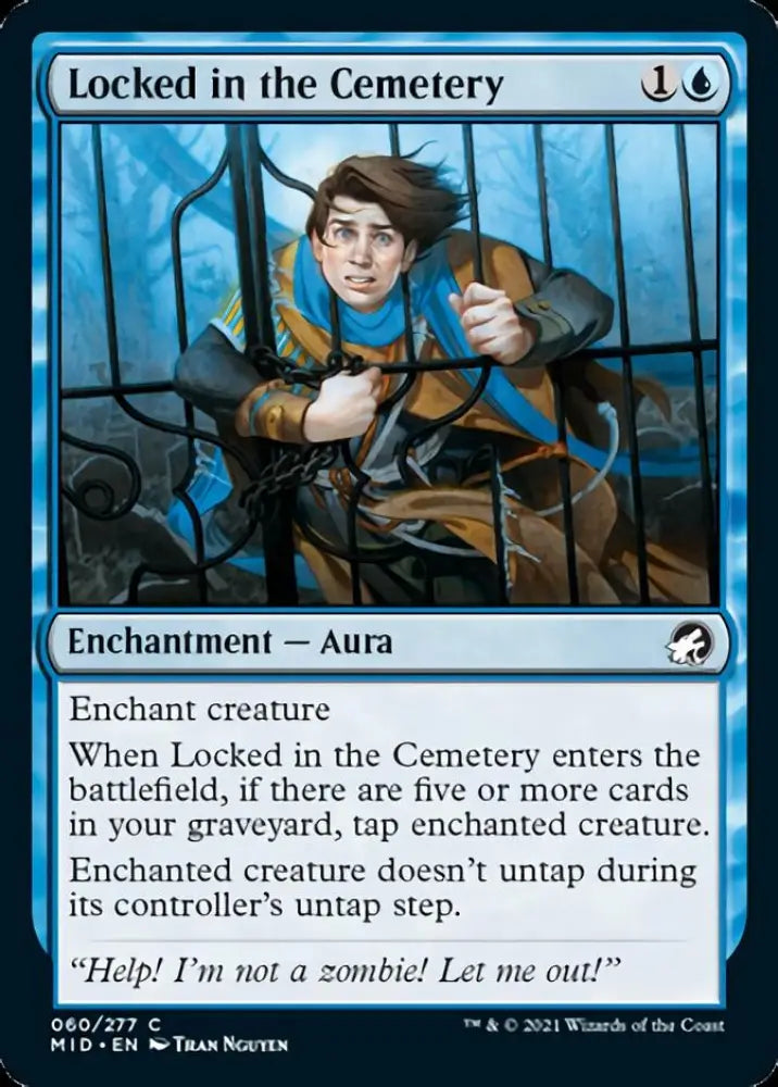 Locked in the Cemetery [Innistrad: Midnight Hunt] - MTG Single