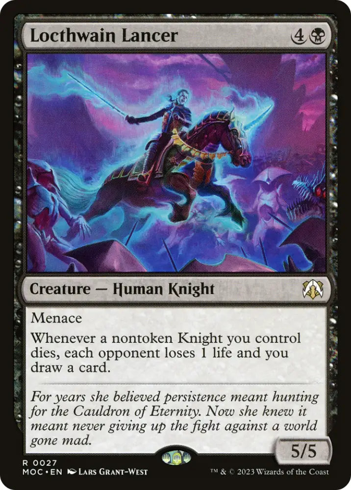 Locthwain Lancer [March of the Machine Commander] - MTG Single