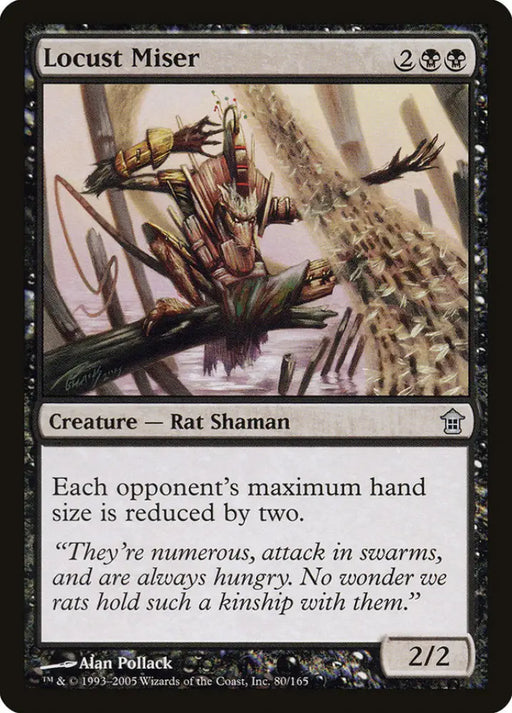 Locust Miser [Saviors of Kamigawa] - MTG Single