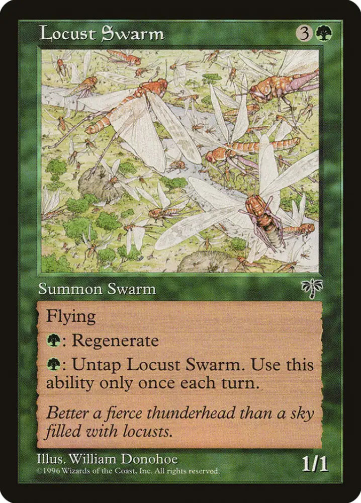 Locust Swarm [Mirage] - MTG Single