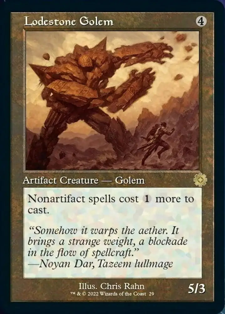 Lodestone Golem (Retro) [The Brothers’ War Retro Artifacts] - MTG Single