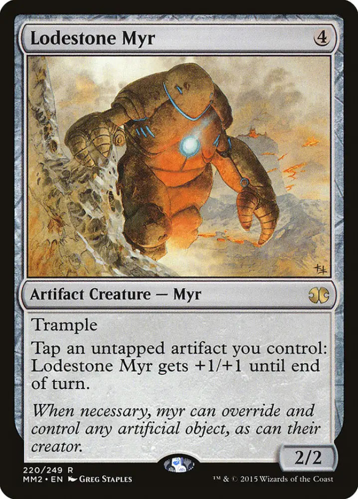 Lodestone Myr [Modern Masters 2015] - MTG Single