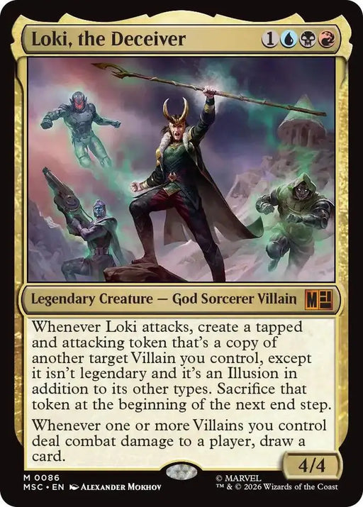 Loki, the Deceiver (86) [Marvel Super Heroes Commander]