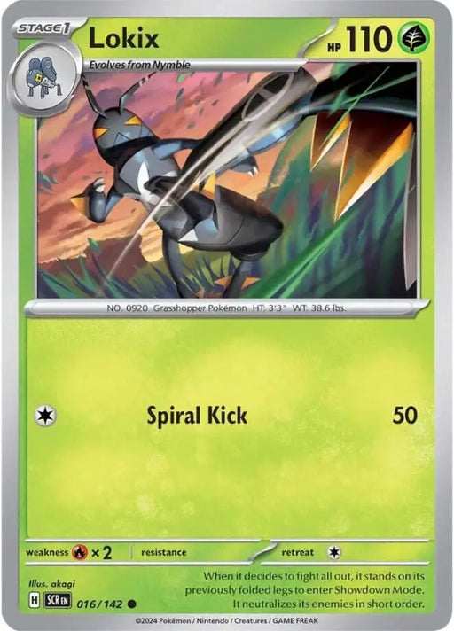 Lokix (016/142) [Scarlet & Violet: Stellar Crown] - Pokemon Single