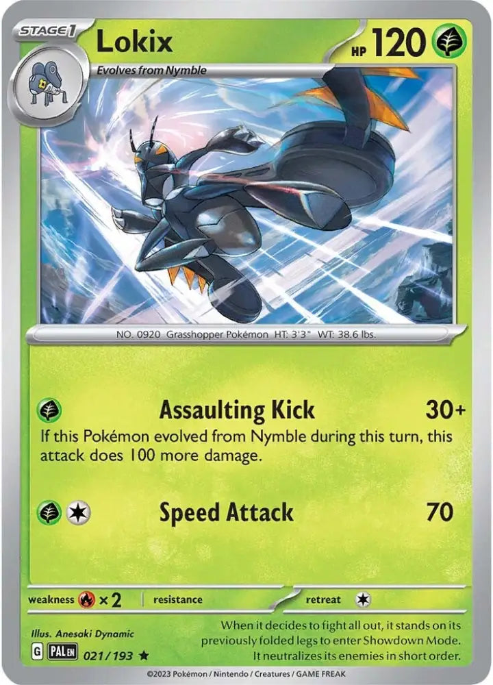 Lokix (021/193) [Scarlet & Violet: Paldea Evolved] - Pokemon Single