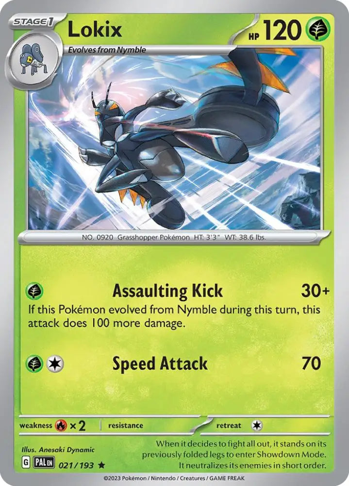 Lokix (021/193) (Theme Deck Exclusive) [Scarlet & Violet: Paldea Evolved] - Pokemon Single