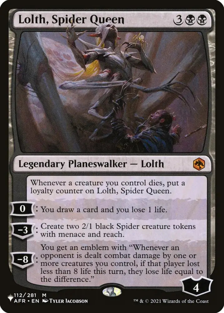 Lolth Spider Queen [The List] - MTG Single
