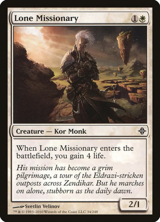 Lone Missionary [Rise of the Eldrazi] - MTG Single
