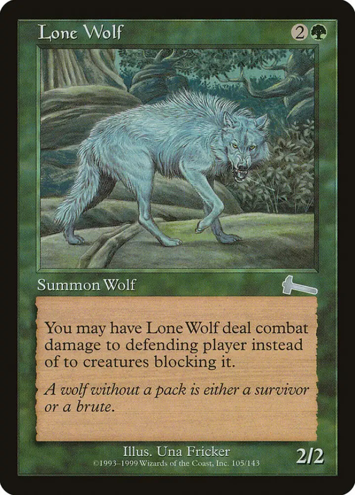 Lone Wolf [Urza’s Legacy] - MTG Single