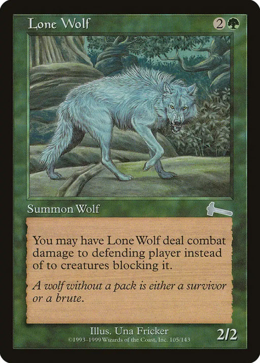 Lone Wolf [Urza’s Legacy] - MTG Single