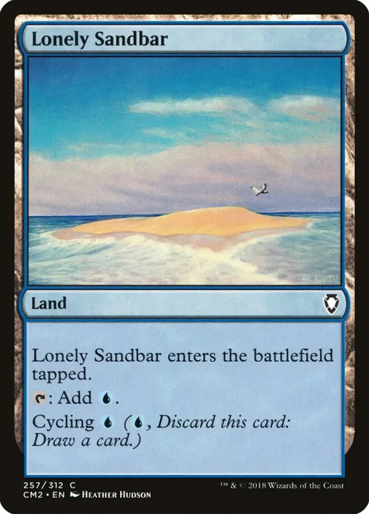 Lonely Sandbar [Commander Anthology Volume II] - MTG Single