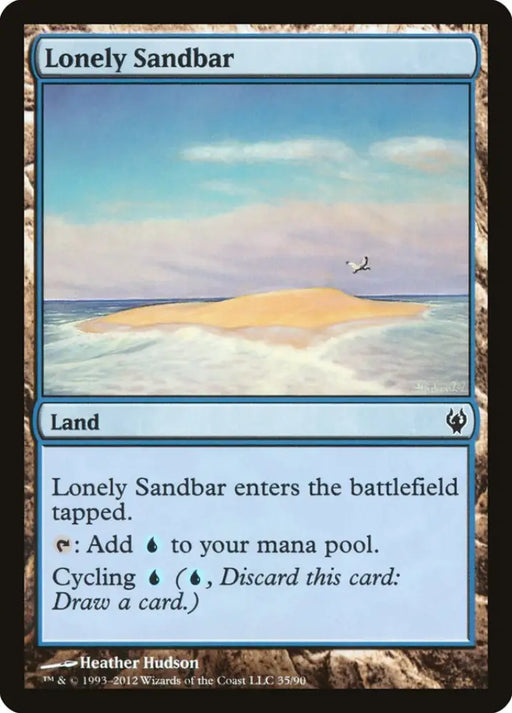 Lonely Sandbar [Duel Decks: Izzet vs. Golgari] - MTG Single