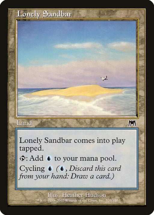 Lonely Sandbar [Onslaught] - MTG Single